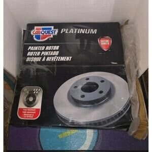 CarQuest Platinum Painted Rotor YH145499P OEM New Open Box Has Rust Stains